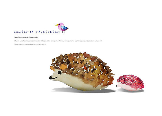 PSD 동물 한마리 두마리 일러스트 조류 수채화 따뜻함 미소 사람없음 귀여움 감성 고슴도치 국내일러스트 1 컨셉 2 포유류 표정 파일형식