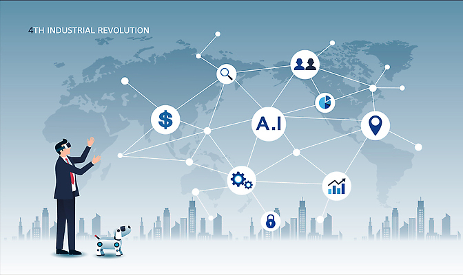 전신 남자 지구 지도 일러스트 한명 사람 정장 빌딩 성인 세계 정보 도시 직장인 네트워크 바이오 핵융합 사물인터넷 가상현실 성인남자한명만 4차산업 자율주행 빅데이터 로봇강아지 AI_인공지능 국내일러스트 AI파일 직업 1 옷 산업 정보기술 건물 운전 로봇 물리 남자한명만 성인남자만 파일형식 벡터