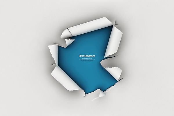 PSD 편집이미지 종이 백그라운드 사람없음 파란색 3D소스 3D 디지털합성 질감 찢어짐 말린_둥글게 카피스페이스 편집소스 편집3D 컬러 컨셉 모션 공백 파일형식