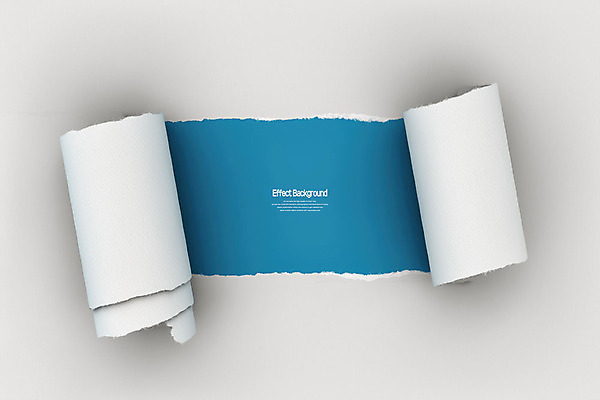 PSD 편집이미지 종이 백그라운드 사람없음 파란색 3D소스 3D 디지털합성 질감 찢어짐 말린_둥글게 카피스페이스 편집소스 편집3D 컬러 컨셉 모션 공백 파일형식