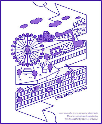 나무 구름 선 일러스트 호박 사람없음 보라색 놀이공원 기차 플랫 유령 놀이기구 심플 대관람차 감성 라인백그라운드 범퍼카 국내일러스트 AI파일 자연요소 식물 육상교통 컬러 백그라운드 컨셉 채소 대중교통 테마파크 파일형식 벡터