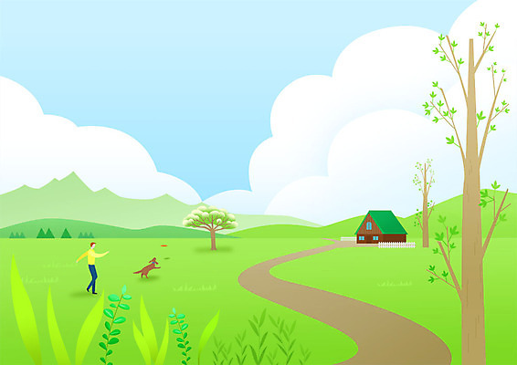 전신 PSD 나무 한마리 남자 행복 반려견 여유 일러스트 놀이 주택 한명 사람 초원 성인 봄풍경 봄 산책 강아지 힐링 놀기 원반던지기 성인남자한명만 국내일러스트 식물 1 계절 감정 모션 휴식 풍경 건물 반려동물 개 남자한명만 성인남자만 파일형식