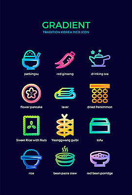 아이콘 한국전통 전통 밥 여름음식 사람없음 컬러풀 전통음식 전통차 김 두부 한과 팥빙수 곶감 굴비 된장국 영광굴비 팥죽 홍삼 그라디언트 제철음식 2D아이콘 AI파일 음식 컬러 디저트 한국 감 어류 차_음료 삼 해조류 특산물 국 죽 빙수 영광 건과일 제철 파일형식 벡터 여름_계절