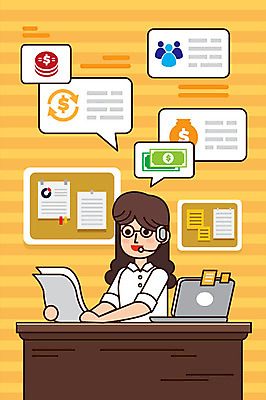 여자 돈 일러스트 회사 한명 사람 상반신 성인 노트북 노란색 직장인 전화기 상담 문서 텔레마케팅 일과 성인여자한명만 국내일러스트 AI파일 직업 1 컬러 비즈니스 전자제품 재산 서비스업 여자한명만 성인여자만 파일형식 벡터