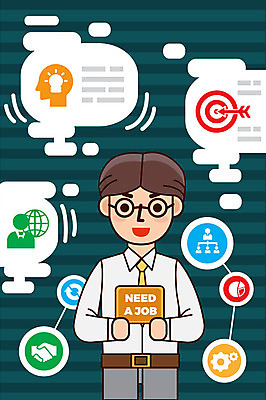 남자 일러스트 아이디어 한명 사람 상반신 성인 초록색 구직 직장인 과녁판 신입사원 일과 성인남자한명만 국내일러스트 AI파일 직업 1 컬러 컨셉 비즈니스 남자한명만 성인남자만 파일형식 벡터