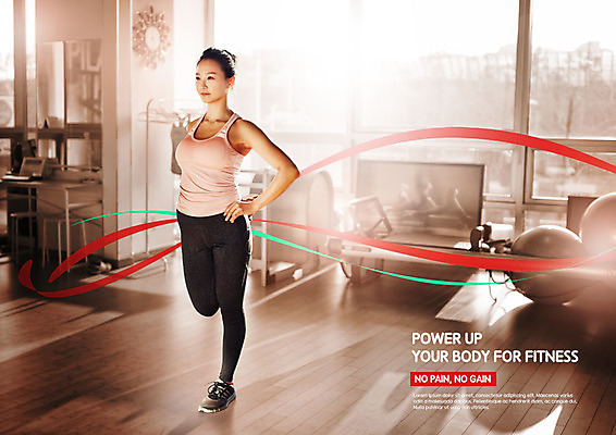 전신 PSD 편집이미지 여자 허리손 건강 한명 미소 사람 성인 앞모습 30대 운동 헬스 헬스장 한국인 편안함 성인여자한명만 이미지편집 1 뷰포인트 포즈 표정 동양인 장년 감각 여자한명만 성인여자만 파일형식