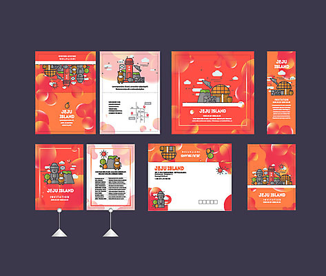 템플릿 배너템플릿 여행 귤 등대 초가집 따뜻함 이벤트 사람없음 빨간색 세트 제주도 현수막 돌하르방 전단 화산 엽서 초대장 약도 한라봉 소봉투 행사세트 행사템플릿 AI파일 배너 컬러 지도 과일 편지봉투 산 카드_감사 한옥 한국 편지 홍보물 파일형식 벡터