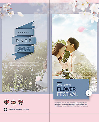 PSD 템플릿 표지디자인 북디자인 커플 출판디자인 여자 표지 남자 꽃잎 꽃 행복 리플렛 분홍색 2단접지 북커버 데이트 키스 사랑 미소 사람 팜플렛 상반신 20대 성인 두명 마주보기 자전거 축제 봄 한국인 안개꽃 꽃축제 성인만 봄축제 이미지템플릿 식물 계절 감정 컬러 관계 모션 표정 동양인 청년 바이크 애정표현 한해살이풀 파일형식
