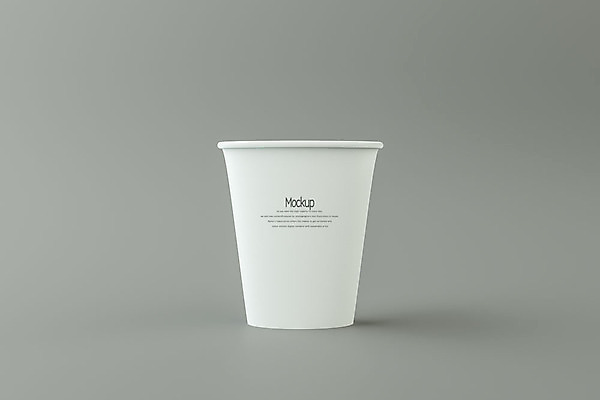 PSD 편집이미지 회색배경 사람없음 한개 3D소스 3D 종이컵 디지털합성 목업 편집3D 1 백그라운드 컵 회색 일회용 파일형식