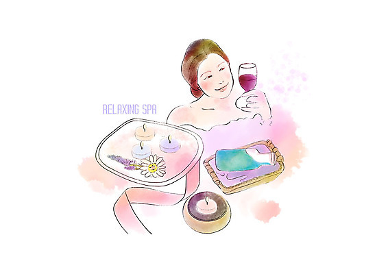 PSD 여자 꽃 여유 와인잔 일러스트 초 캘리그라피 붓터치 휴식 한명 미소 사람 상반신 성인 바구니 스파 용기 힐링 향기 번짐 성인여자한명만 국내일러스트 식물 1 그릇 감정 컨셉 술잔 표정 냄새 여자한명만 성인여자만 파일형식 효과