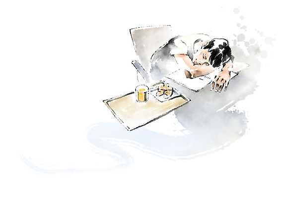 PSD 남자 아들 남학생 엎드리기 일러스트 캘리그라피 청소년 붓터치 디저트 수채화 피곤 한명 사람 상반신 책 공책 잠 졸음 번짐 격려 국내일러스트 1 학생 감정 음식 컨셉 가족 모션 문구용품 파일형식 효과