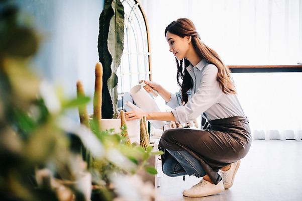 포토 JPG 전신 식물 응시 여자 꽃 행복 화분 여유 실내 관리 한명 미소 사람 20대 성인 취미 옆모습 물뿌리개 한국인 꽃집 즐거움 물주기 성인여자한명만 국내포토 1 시선 감정 뷰포인트 모션 표정 동양인 청년 내부 상점 여자한명만 성인여자만 파일형식
