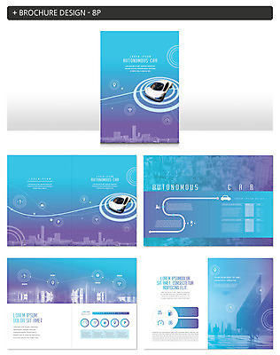 템플릿 ZIP 자동차 기술 빌딩 팜플렛 사람없음 파란색 보라색 도시 스마트 기술혁신 인디자인 INDD 자율주행 이미지템플릿 육상교통 컬러 컨셉 건물 운전 혁명 파일형식 4차산업