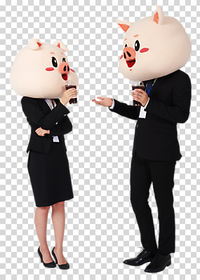 전신 편집이미지 커플 여자 남자 커피 대화 정장 20대 성인 두명 옆모습 마주보기 한국인 돼지띠 돼지 직장인 비즈니스맨 비즈니스우먼 돼지캐릭터 PNG 동물탈 인형탈 성인만 편집소스 기해년 직업 옷 음료 뷰포인트 동물캐릭터 비즈니스 포유류 관계 모션 말하기 사람 동양인 청년 십이지신 탈 파일형식 2019년