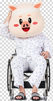 전신 편집이미지 남자 한명 앉기 20대 성인 앞모습 고통 한국인 환자 돼지띠 돼지 휠체어 붕대 돼지캐릭터 환자복 PNG 동물탈 인형탈 입원 재활 성인남자한명만 편집소스 기해년 1 옷 감정 뷰포인트 동물캐릭터 포유류 의학 모션 병원 사람 동양인 청년 치료 십이지신 탈 남자한명만 성인남자만 파일형식 2019년