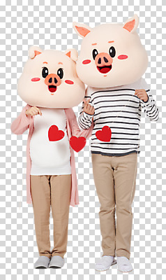 전신 편집이미지 부부 여자 남자 사랑 서기 20대 성인 두명 앞모습 임산부 임신 한국인 육아 하트 돼지띠 돼지 출산 돼지캐릭터 PNG 동물탈 인형탈 성인만 편집소스 기해년 모양 커플 감정 뷰포인트 동물캐릭터 포유류 모션 사람 동양인 청년 십이지신 탈 파일형식 2019년