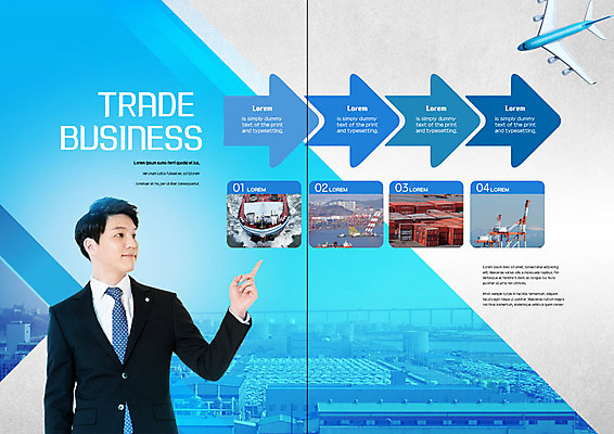 PSD 템플릿 표지디자인 북디자인 출판디자인 남자 화살표 내지 리플렛 북커버 비즈니스 비행기 한명 사람 정장 팜플렛 상반신 성인 30대 파란색 한국인 가리킴 도시 직장인 비즈니스맨 컨테이너 화물선 무역 성인남자한명만 이미지템플릿 직업 1 옷 산업 컬러 배_교통 항공교통 대중교통 동양인 손짓 장년 남자한명만 성인남자만 파일형식