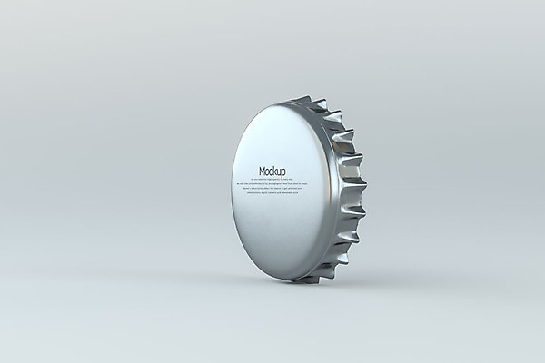 PSD 편집이미지 회색배경 사람없음 한개 3D소스 3D 뚜껑 병뚜껑 디지털합성 목업 편집3D 1 백그라운드 회색 파일형식