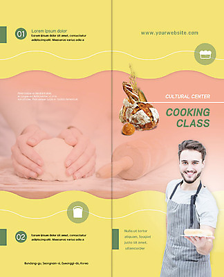 PSD 서양인 외국인 템플릿 표지디자인 북디자인 배너 응시 출판디자인 표지 남자 행복 음식 빵 리플렛 2단접지 주방용품 요리 한명 미소 사람 팜플렛 상반신 성인 신체부위 30대 노란색 요리사 앞치마 양손 강의 반죽 밀대 레시피 문화센터 요리교실 성인남자한명만 이미지템플릿 직업 1 손 시선 감정 컬러 생활용품 수업 표정 인종 장년 센터 남자한명만 성인남자만 파일형식