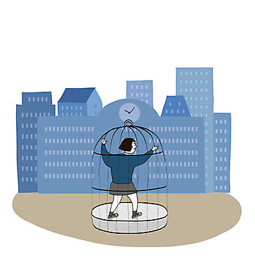 전신 학생 여자 교육 일러스트 학교 청소년 한명 사람 빌딩 건물 수능 시험 입시 수험생 새장 사교육 십대여자한명만 국내일러스트 AI파일 1 건축물 고등학생 학습 케이지 여자한명만 십대여자만 파일형식 벡터