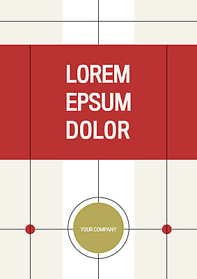 템플릿 표지 선 비즈니스 사람없음 빨간색 원형 프레젠테이션 문서템플릿 서식 레이아웃 문서 제안서 포인트 이미지템플릿 AI파일 도형 컬러 금융 파일형식 벡터