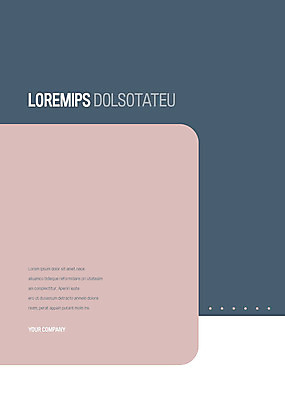 템플릿 표지 분홍색 비즈니스 사람없음 파란색 깨끗함 프레젠테이션 문서템플릿 서식 레이아웃 문서 제안서 이미지템플릿 AI파일 컬러 컨셉 파일형식 벡터