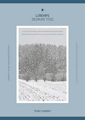 템플릿 표지 겨울 비즈니스 풍경 초원 사람없음 파란색 눈 숲 프레젠테이션 문서템플릿 모던 서식 문서 제안서 겨울풍경 눈덮임 이미지템플릿 AI파일 자연요소 계절 컬러 컨셉 날씨 파일형식 벡터