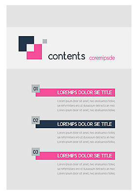 템플릿 내지 분홍색 비즈니스 사람없음 컬러풀 사각형 검은색 회색 프레젠테이션 문서템플릿 모던 서식 문서 제안서 인덱스 목차 이미지템플릿 AI파일 도형 컬러 파일형식 벡터