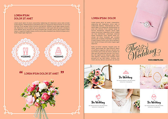 PSD 템플릿 표지디자인 북디자인 출판디자인 여자 내지 신부 리플렛 부케 웨딩드레스 결혼 북커버 한명 사람 이벤트 팜플렛 상반신 성인 주황색 웨딩케이크 샴페인잔 결혼반지 박람회 성인여자한명만 웨딩박람회 이미지템플릿 1 드레스 컬러 꽃다발 술잔 케이크 반지 여자한명만 성인여자만 파일형식