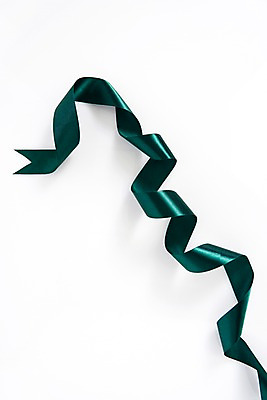 포토 JPG 스튜디오촬영 리본 실내 사람없음 초록색 하이앵글 끈 오브젝트 흰배경 플랫레이 국내포토 뷰포인트 컬러 백그라운드 내부 흰색 플랫 파일형식