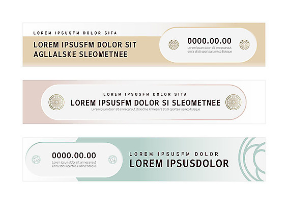 템플릿 한국전통 배너 배너템플릿 가로배너 사람없음 전통무늬 원형 그라데이션 배너세트 이미지템플릿 AI파일 도형 전통 무늬 한국 가로 세트 파일형식 벡터