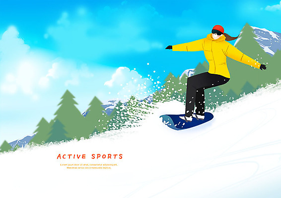 전신 PSD 여자 스포츠 설경 겨울 일러스트 모션 산 건강 한명 사람 성인 레포츠 운동 눈 스노우보드 즐거움 성인여자한명만 국내일러스트 자연요소 1 계절 감정 레저 날씨 풍경 보드_스포츠 여자한명만 성인여자만 파일형식