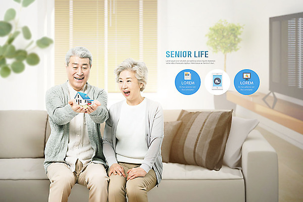 PSD 편집이미지 여자 노년 남자 부동산 주택 웃음 들기 사람 앉기 상반신 두명 앞모습 실버라이프 소파 모형 노부부 놀람 한국인 60대 즐거움 70대 베이지색 노인만 이미지편집 라이프스타일 부부 감정 뷰포인트 컬러 의자 모션 표정 동양인 성인 건물 재산 성인만 파일형식