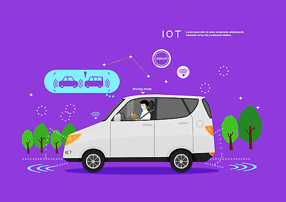 PSD 나무 남자 도로 일러스트 자동차 한명 사람 상반신 성인 책 독서 보라색 사회이슈 와이파이 편리함 사물인터넷 증강현실 5G 자율주행 모빌리티 국내일러스트 식물 1 길 육상교통 교통수단 컬러 컨셉 교통시설 정보기술 IT 운전 무선인터넷 파일형식 4차산업