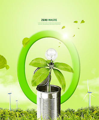 PSD 나무 편집이미지 잎 전구 나뭇잎 사람없음 초록색 자연보호 환경 그린캠페인 풍력에너지 캔 숲 일회용 에코 친환경 카피스페이스 흩날리기 이미지편집 식물 캠페인 컬러 모션 자연 공백 그린에너지 보호 파일형식