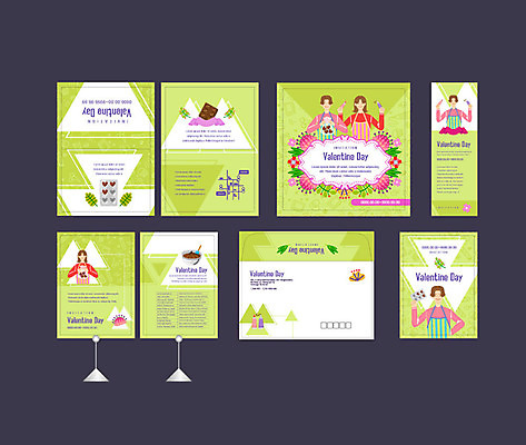 템플릿 커플 배너템플릿 여자 기념일 남자 행복 리본 발렌타인데이 사랑 사람 여러명 상반신 성인 세트 초콜릿 앞치마 현수막 전단 만들기 엽서 초대장 약도 소봉투 행사세트 행사템플릿 AI파일 배너 감정 다수 지도 관계 모션 데이이벤트 디저트 편지봉투 카드_감사 이벤트 편지 홍보물 파일형식 벡터