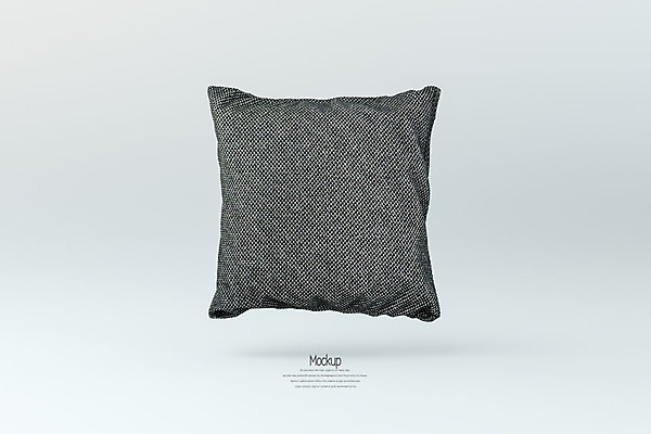 PSD 편집이미지 쿠션 사람없음 한개 3D소스 3D 사각형 디지털합성 오브젝트 흰배경 목업 편집소스 편집3D 도형 1 백그라운드 흰색 파일형식