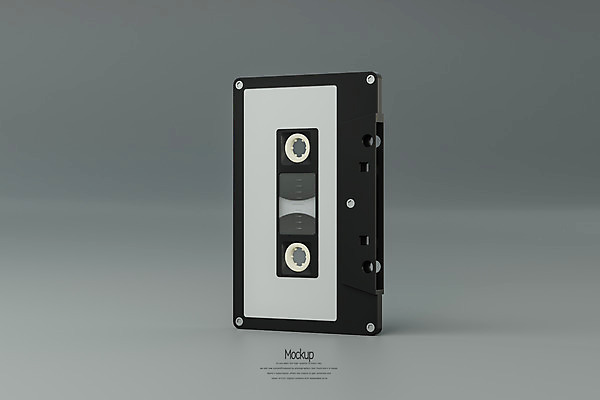 PSD 편집이미지 회색배경 사람없음 한개 3D소스 3D 사각형 카세트테이프 디지털합성 오브젝트 복고 목업 편집소스 뉴트로 편집3D 도형 1 백그라운드 회색 파일형식