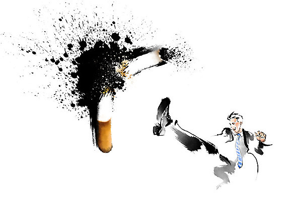 전신 PSD 남자 캠페인 일러스트 캘리그라피 붓터치 담배 흑백 건강 한명 사람 정장 성인 파란색 다리 직장인 킥 결심 번짐 금연 담배꽁초 성인남자한명만 국내일러스트 직업 1 옷 컬러 컨셉 모션 촬영기법 신체부위 사회이슈 남자한명만 성인남자만 파일형식 효과