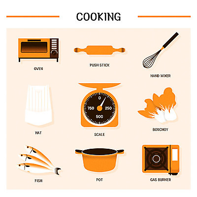 아이콘 요리사모자 저울 어류 요리 사람없음 오븐 냄비 버너 청경채 거품기 밀대 2D아이콘 AI파일 모자_잡화 채소 주방용품 요리사 수중동물 가전제품 솥 파일형식 벡터