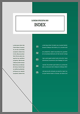템플릿 내지 비즈니스 사람없음 초록색 사각형 회색 프레젠테이션 문서템플릿 서식 문서 제안서 인덱스 대각선 목차 이미지템플릿 AI파일 도형 선 컬러 파일형식 벡터