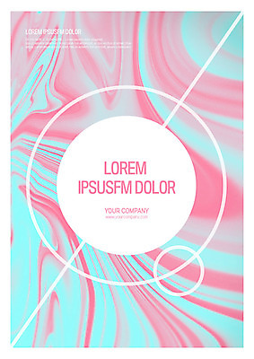 템플릿 표지 분홍색 비즈니스 사람없음 파란색 원형 프레젠테이션 문서템플릿 직선 서식 문서 번짐 제안서 물결무늬 이미지템플릿 AI파일 도형 물결 선 컬러 무늬 파일형식 벡터 효과