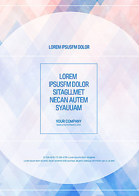 템플릿 표지 분홍색 패턴 비즈니스 사람없음 원형 프레젠테이션 문서템플릿 서식 문서 파란배경 제안서 이미지템플릿 AI파일 도형 컬러 백그라운드 무늬 파란색 파일형식 벡터