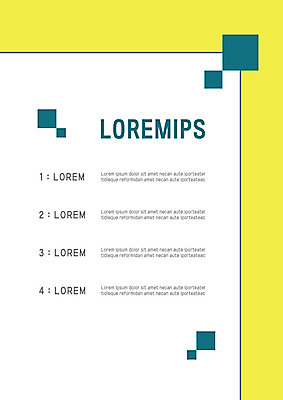 템플릿 내지 비즈니스 사람없음 노란색 프레젠테이션 문서템플릿 서식 레이아웃 문서 정사각형 제안서 인덱스 포인트 목차 이미지템플릿 AI파일 도형 컬러 금융 파일형식 벡터