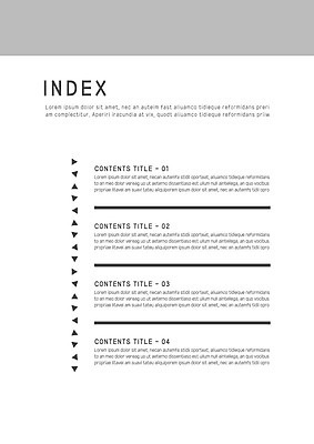 템플릿 내지 비즈니스 사람없음 회색 흰색 삼각형 프레젠테이션 문서템플릿 모던 서식 문서 제안서 인덱스 목차 이미지템플릿 AI파일 도형 컬러 파일형식 벡터