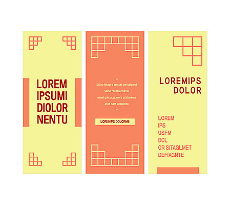 템플릿 배너 배너템플릿 세로배너 이벤트 사람없음 노란색 사각형 주황색 현수막 배너세트 엑스배너 AI파일 도형 컬러 세로 세트 파일형식 벡터