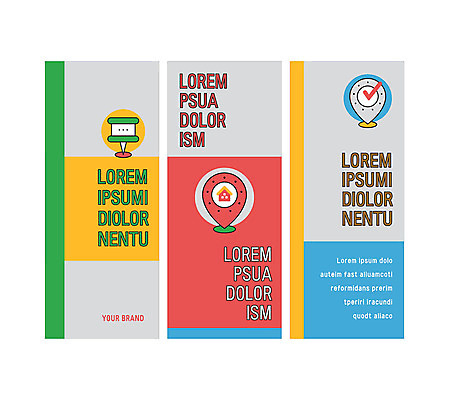 템플릿 배너 배너템플릿 세로배너 주택 이벤트 사람없음 컬러풀 사각형 현수막 압정 위치 배너세트 엑스배너 AI파일 도형 컬러 건물 세로 세트 사무용품 파일형식 벡터