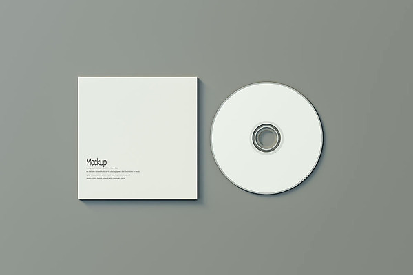 PSD 편집이미지 회색배경 사람없음 한개 3D소스 3D CD 디지털합성 CD케이스 목업 편집3D 1 백그라운드 회색 파일형식