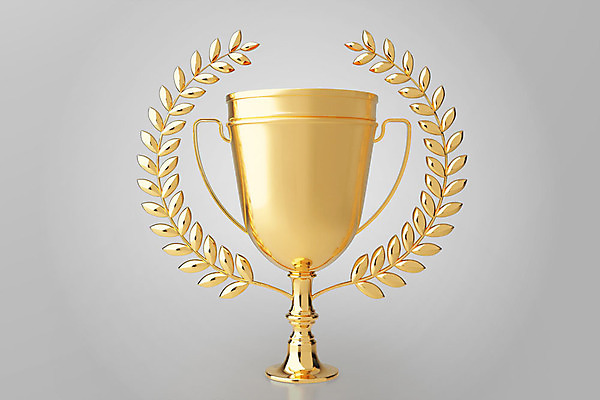 PSD 편집이미지 백그라운드 사람없음 한개 3D소스 3D 금색 상패 트로피 디지털합성 오브젝트 월계수 표준 편집소스 편집3D 1 컬러 상_우승 파일형식