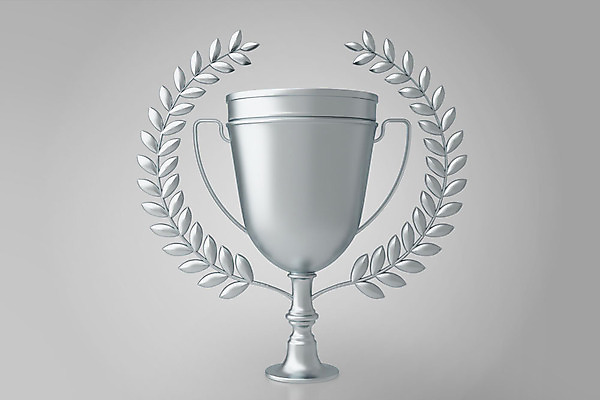 PSD 편집이미지 백그라운드 사람없음 한개 3D소스 3D 은색 상패 디지털합성 월계수 표준 편집소스 편집3D 1 컬러 상_우승 파일형식